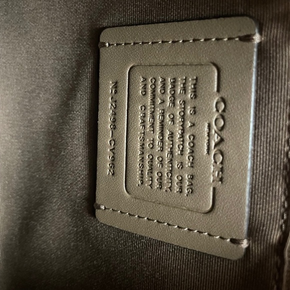 NEVER USED - Rowan Satchel Bag in Dark Stone with Gunmetal Accents - Picture 10 of 11